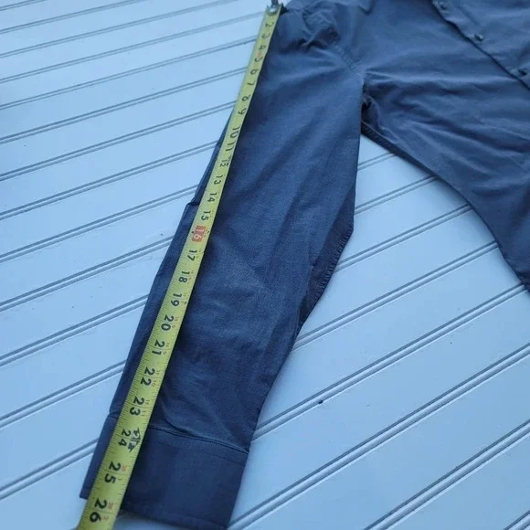 Express 1MX Charcoal Gray Men Long Sleeve Button Shirt Slim Fit M 15-15.5 - Picture 6 of 9